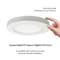 Energetic Lighting 5in LED Slim Ceiling Light, 700 Lumens Dimmable Round Ultra-Thin Fixture CCT Selectable, 12PK E5DL5-92750-12P - alternate 4
