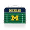 Picnic Time Family Of Brands Michigan Wolverines - Concert Table Mini Portable Table, Charcoal Wood Grain 843-00-141-344-0 - alternate 2