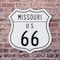 Signmission Missouri Route Marker Shield Sign Us 66, 6 inch X 6 inch, Plastic Sign, 2PK SHI-P-2PACK-6-386 - alternate 6