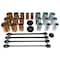 Performance Tool Manual Bushing Installer Removal Kit, 20 Cups, 4 Screws, 4 Plates W89301 - alternate 7