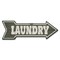 Signmission Laundry Arrow Decal Funny Home Decor 18in Wide D-A-999779 - alternate 1