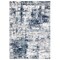 World Rug Gallery Distressed Abstract Area Rug 4 ft x 6 ft Blue 910BLUE4X6 - alternate 3