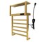 Kingston Brass Wall Mount Plug-In Towel Warmer, Brushed Brass DTC182837 - alternate 1