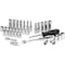 Performance Tool 36 pc. Socket Set, 1/4 in. Dr., SAE/MM, Spinner Handle, Ratchet W36905 - alternate 3