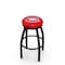 Holland Bar Stool Co 36" Blk Wrinkle Montreal Canadiens Swivel Bar Stool, Accent Ring L8B2B36MonCan - alternate 1