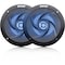 Pyle Pyle Marine Waterproof Speakers 6.5 in - Slim Style, LED Lights, 240 Watt Power, 1 Pair PLMRS63BL - alternate 1