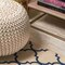 Jonathan Y Arabesque Ogee Trellis Beige/Navy 2 ft. x 10 ft. Indoor/Outdoor Runner Rug SMB122A-210 - alternate 6