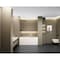 Kingston Brass 54" Acrylic Rectangular 3-Wall Alcove Tub, Right Hand Drain, Glossy White VTAM5436R22T - alternate 6