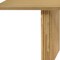 Homeroots 94" Natural Wood Double Pedestal Base Dining Table 631296 - alternate 7