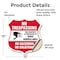 Signmission No Trespassing Sign This Property Is Pro, 12 Inch X 12 Inch, Vinyl Decal SHI-D-12-425 - alternate 5