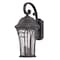 Homeroots Matte Black Tapered Goblet Wall Light 398539 - alternate 5