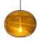 Besa Lighting Geno Stem Pendant, Vapor Amber, Satin Nickel Finish, 1x7W LED Filament 1TT-GENOAM-EDIL-SN - alternate 1