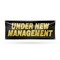 Signmission Under New Management, 18 Inch x 48 Inch, Vinyl Banner B-30898 - alternate 1