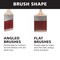 Bestt Liebco Master 4 in. Flat Trim Paint Brush 552565700 - alternate 5