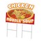 Signmission Chicken Noodle Soup Die Cut Yard & Stake plastic coroplast window, 2436-Chicken Noodle Soup C-DC-2436-Chicken Noodle Soup19 - alternate 1