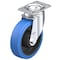Blickle Swivel Plate Caster, Solid Rbr, 5", 400 lb. L-POEV 126KA-12-SB - alternate 1