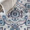 Jonathan Y Modern Persian Vintage Medallion Light Gray/Blue 5 ft Round Area Rug MDP105A-5R - alternate 8