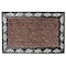 Grassworx Clean Machine 24 in. W X 36 in. L Brown Wrought Iron Stems and Leaves Astroturf Door Mat 10376817 - alternate 1