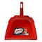 Libman Big Dustpan, 16 in L, 13-1/2 in W, Polypropylene, Red 911 - alternate 3