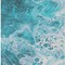 Homeroots 5' X 8' Teal Blue And Ivory Abstract Washable Indoor Outdoor Area Rug 618323 - alternate 8