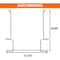 Buyers Products Galv Anti-Sail Brackets, 20IN Wide, PR 400BZPKGD - alternate 6