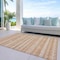 Homeroots 5' X 8' Terra Cotta And Beige Southwestern Washable Indoor Outdoor Area Rug 587567 - alternate 9