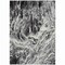Homeroots 5' X 8' Black And Ivory Abstract Washable Indoor Outdoor Area Rug 614276 - alternate 9