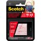Scotch Reclosable Fastener, Acrylic Adhesive, 3 in, 1 in W, Clear, 24 PK RF6730 - alternate 1