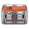 Wago Lever Wire Connector, 10 AWG Max, 2 Port, Transparent, Polycarbonate Insulation, 600 V, 30 A, 50 PK 221-612/K194-4045 - alternate 3