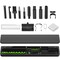 Purely All-in-One Ergonomic Keyboard Wrist Rest with Cleaning Kit, Black D78 - alternate 1