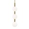 Afx Baroque - LED Pendant - 32in - Light Antique Brass BRQP32LAJUDLB - alternate 9