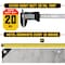 Core Tarps Extreme Heavy Duty 20 Mil Tarp Cover, Waterproof, UV Resistant Marble/White 9ft X 12ft CT-708-9X12 - alternate 7