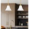 Z-Lite Fleur Modern Gold 1 Light Pendant 1958P8-MGLD - alternate 7