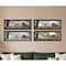 Homeroots Set Of Four Four Seasons Collection II 2 Black Framed Print Wall Art, 4PK 405761 - alternate 4