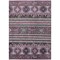 Homeroots 10' X 14' Purple Plum And Gray Tribal Washable Indoor Outdoor Area Rug 615427 - alternate 9