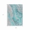 Homeroots 9' X 12' Teal Blue And Ivory Abstract Washable Indoor Outdoor Area Rug 617618 - alternate 9