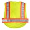 Game Workwear 5-Point Breakaway Hi-Vis Mesh Vest, 100% Lightweight Polyester Mesh, Hi Vis Lime, Size M I-684 - alternate 4