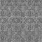 Homeroots 9' X 12' Gray Silver And Charcoal Floral Washable Indoor Outdoor Area Rug 582276 - alternate 9