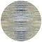 Homeroots 8' Beige Tan And Taupe Round Striped Washable Indoor Outdoor Area Rug 577976 - alternate 9