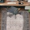World Rug Gallery Gray Flatweave Rug - Washable Vintage Style, Neutral for Any Room 4 ft x 6 ft WR173GRAY4X6 - alternate 1