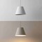 Jonathan Y Harper 12" 1-Light Industrial Farmhouse Adjustable Tapered Cone Empire Metal LED Pendant, White JYL7586C - alternate 11
