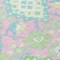 Homeroots 9' X 12' Pink Green And Blue Oriental Washable Indoor Outdoor Area Rug 597708 - alternate 9