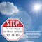 Signmission Stop Do Not Walk on Train Tracks Tr, 4 inch X 4 inch, Vinyl Decal, 2PK OC-D-2PACK-4-211 - alternate 4