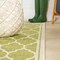 Jonathan Y Trebol Moroccan Trellis Textured Weave Green/Cream 4 ft. x 6 ft. Indoor/Outdoor Area Rug SMB109G-4 - alternate 8