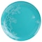 Martha Stewart 12 Piece Leafy FLoral Melamine Dinnerware Set in Turquoise 129264.12 - alternate 7