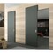 Sartodoors Hidden Barn, Planum 0310 Black Matte, Sturdy Finished Modern Doors, Magic Concealed Sliding Set 24" PLANUM0310HB-BLK-2484 - alternate 4