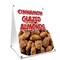Signmission Cinnamon Glazed Almonds, 36 Inch x 24 Inch A-frame Yard Sign, Plastic Sign SBC-2436-Cinnamon Glazed Almonds - alternate 1
