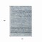 Homeroots 10' X 14' Blue And Gray Trellis Washable Indoor Outdoor Area Rug 616489 - alternate 9