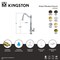 Kingston Brass Single-Handle Cold Water Filtration Faucet, Brushed Brass KS1197AL - alternate 2
