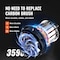 Vevor Jewelry Polisher Buffer Adjustable Speed Bench Grinder Polishing Machine TDS-75B - alternate 8